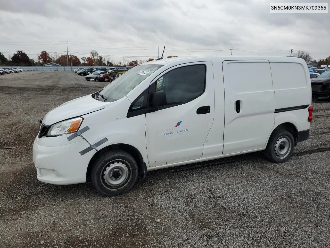 2021 Nissan Nv200 2.5S VIN: 3N6CM0KN3MK709365 Lot: 75156724