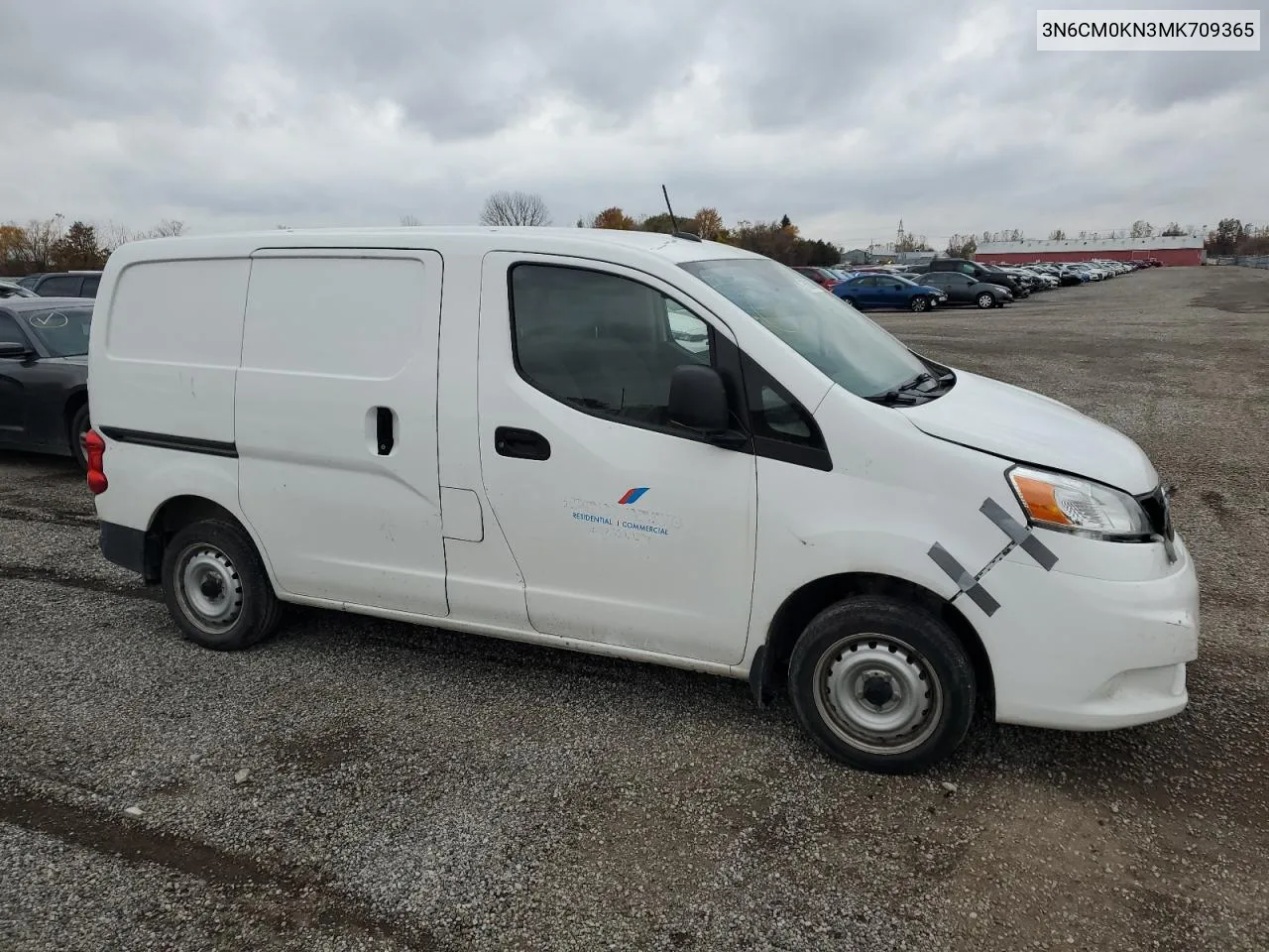 2021 Nissan Nv200 2.5S VIN: 3N6CM0KN3MK709365 Lot: 75156724