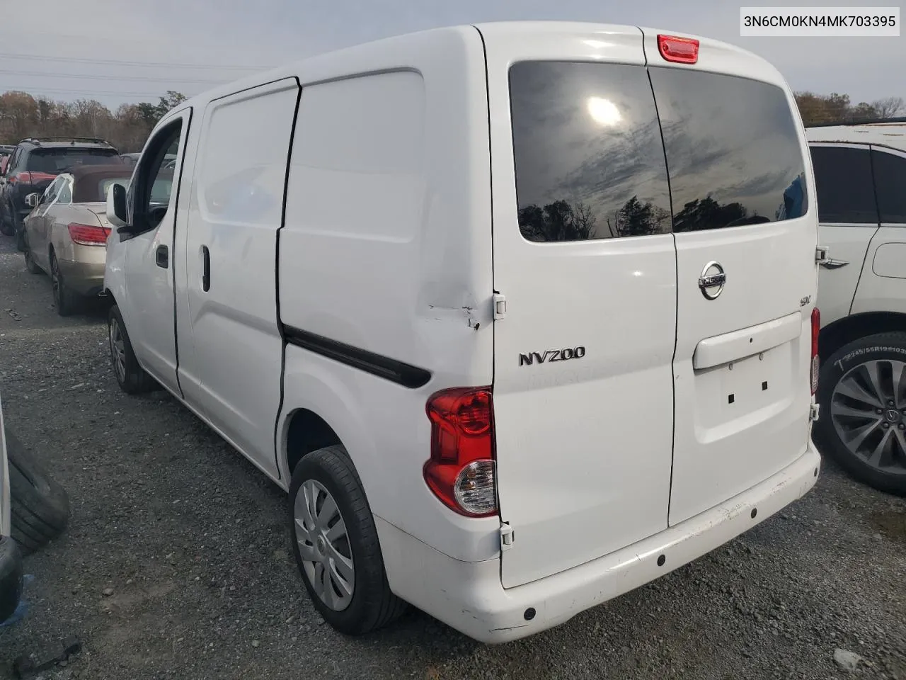 2021 Nissan Nv200 2.5S VIN: 3N6CM0KN4MK703395 Lot: 75347294