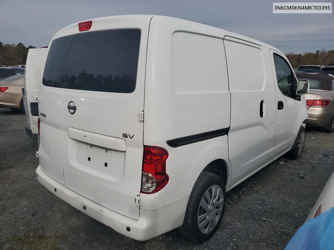 2021 Nissan Nv200 2.5S VIN: 3N6CM0KN4MK703395 Lot: 75347294