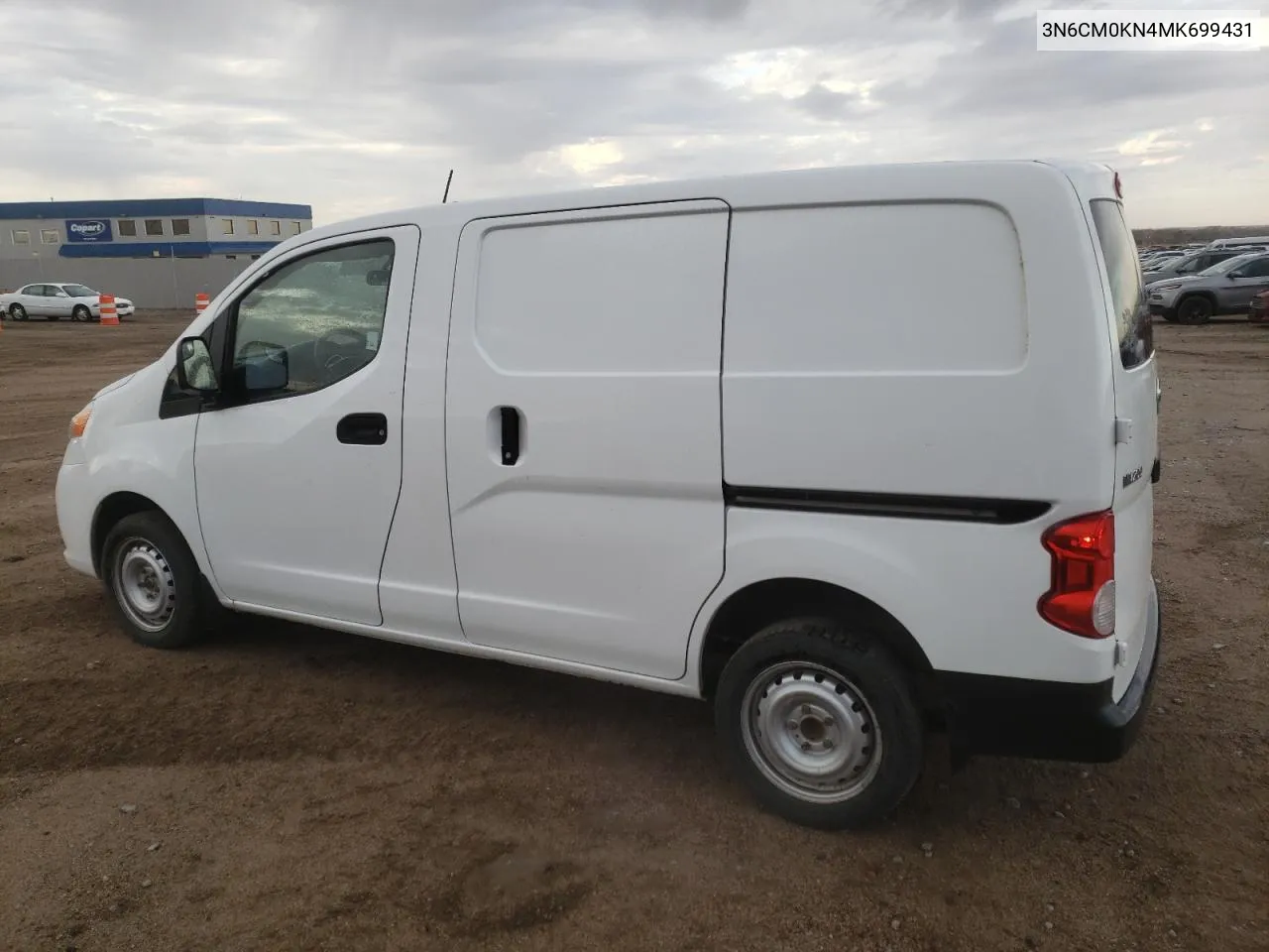 2021 Nissan Nv200 2.5S VIN: 3N6CM0KN4MK699431 Lot: 75717244