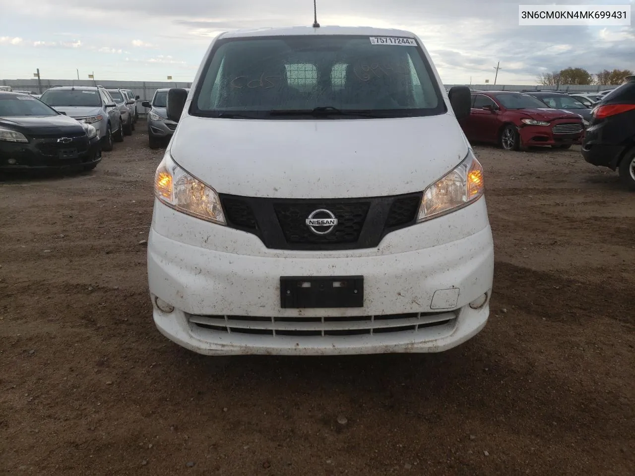 2021 Nissan Nv200 2.5S VIN: 3N6CM0KN4MK699431 Lot: 75717244