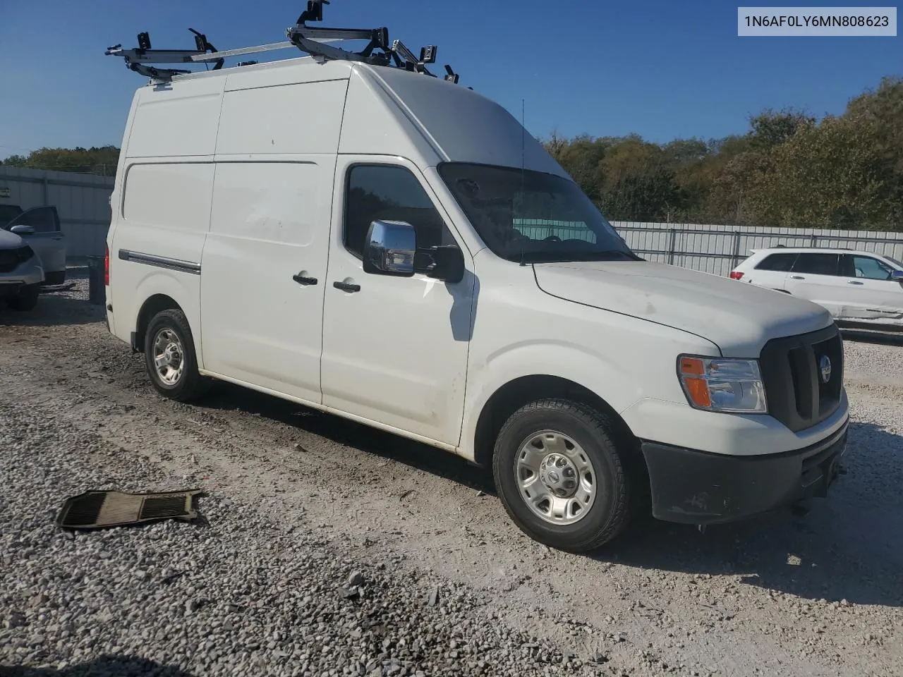 2021 Nissan Nv 2500 Sv VIN: 1N6AF0LY6MN808623 Lot: 76572464