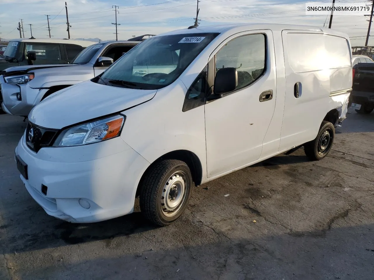 2021 Nissan Nv200 2.5S VIN: 3N6CM0KN8MK691719 Lot: 78632714