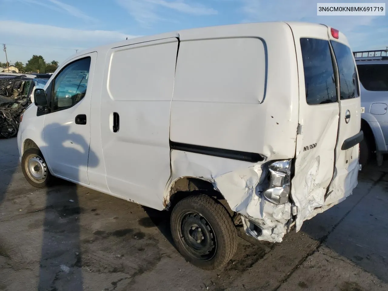 2021 Nissan Nv200 2.5S VIN: 3N6CM0KN8MK691719 Lot: 78632714