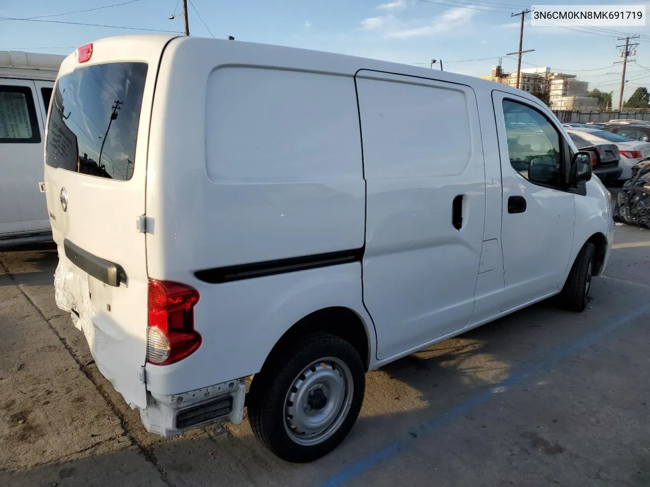 2021 Nissan Nv200 2.5S VIN: 3N6CM0KN8MK691719 Lot: 78632714