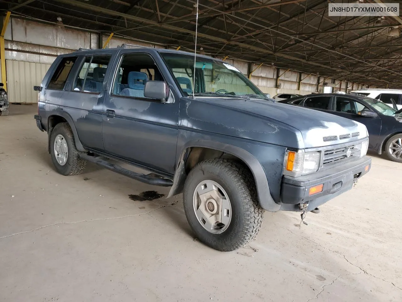 1991 Nissan Pathfinder Xe VIN: JN8HD17YXMW001608 Lot: 76464733