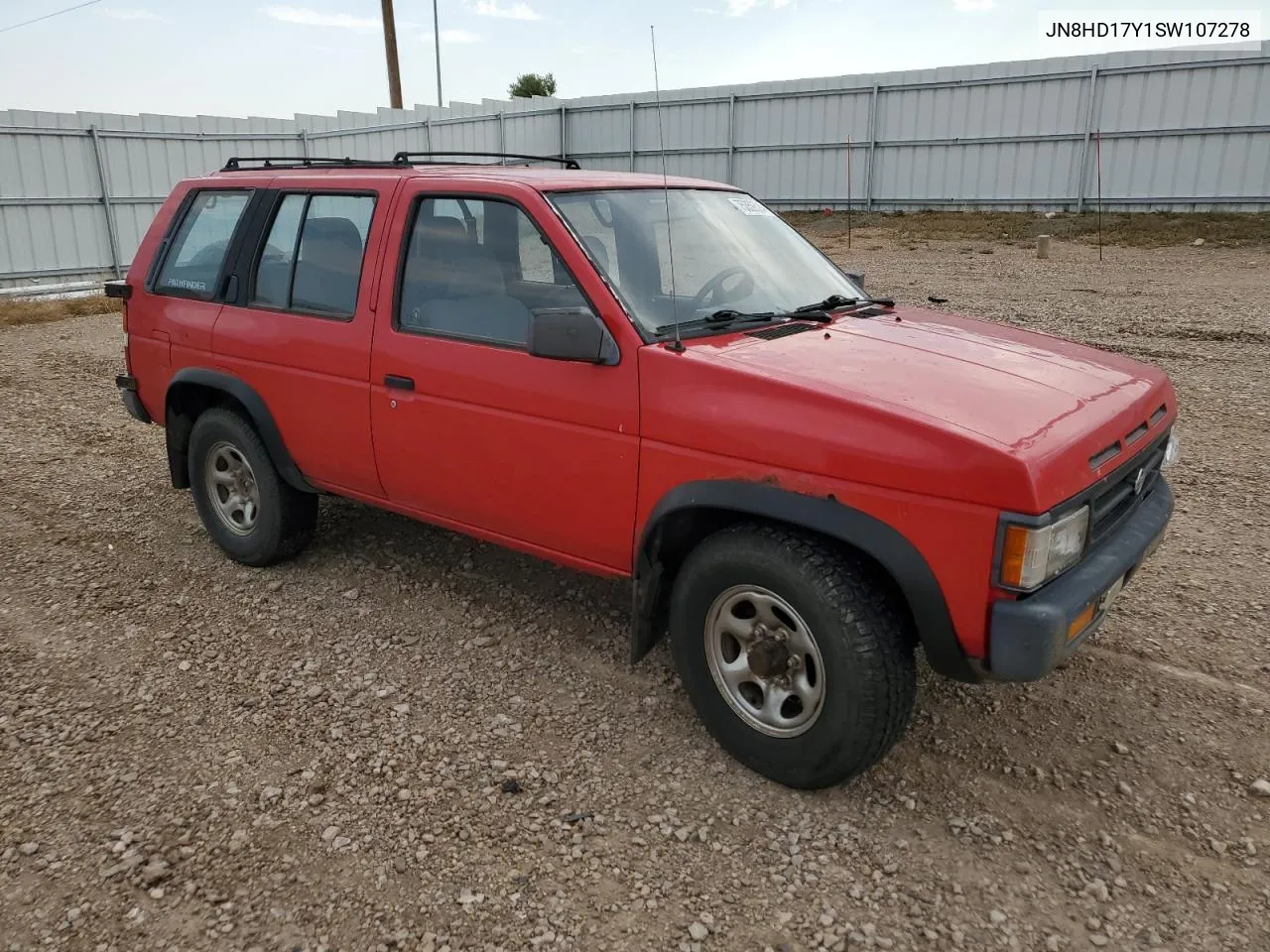 1995 Nissan Pathfinder Le VIN: JN8HD17Y1SW107278 Lot: 75359524