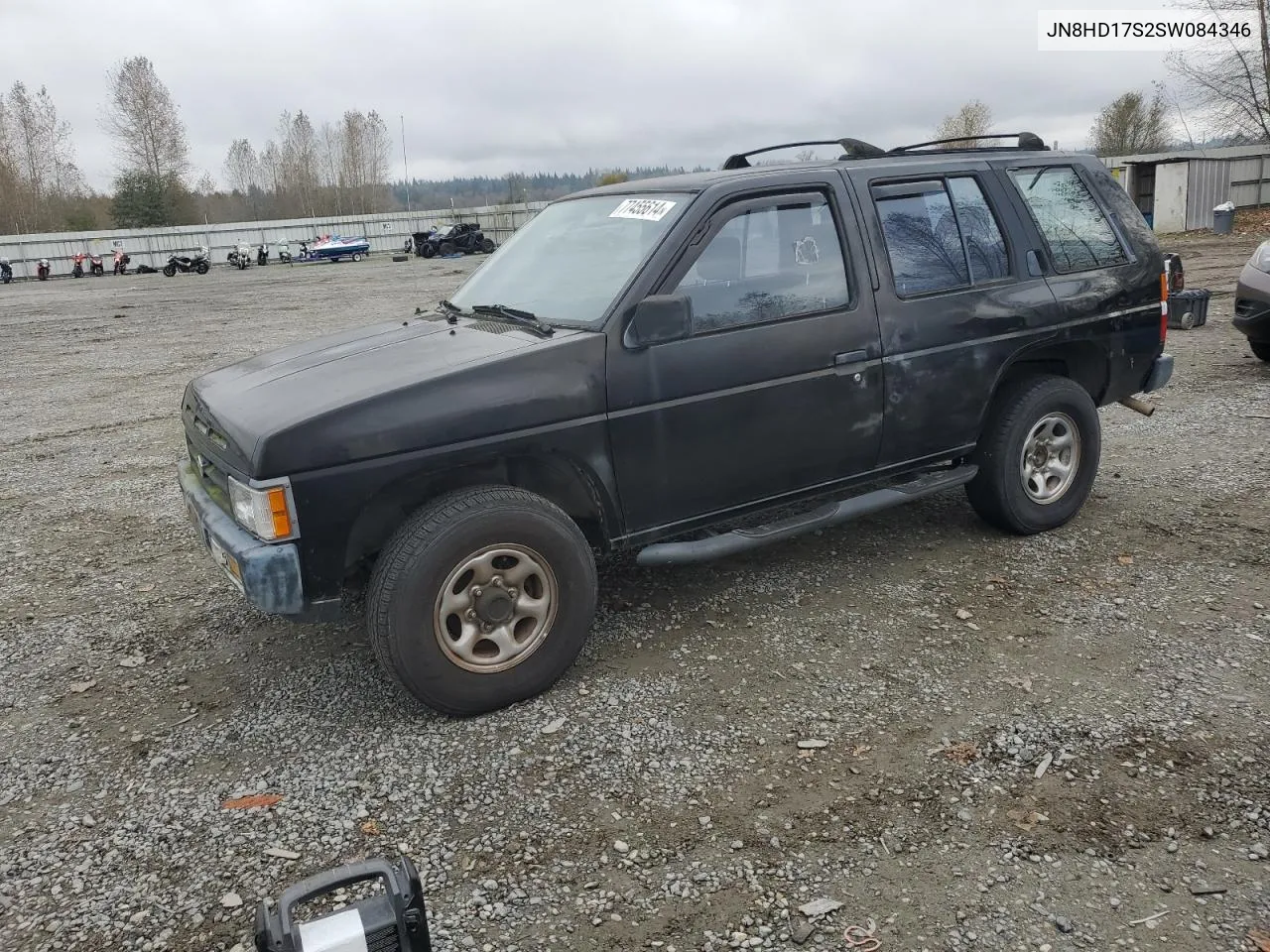 1995 Nissan Pathfinder Xe VIN: JN8HD17S2SW084346 Lot: 77455614