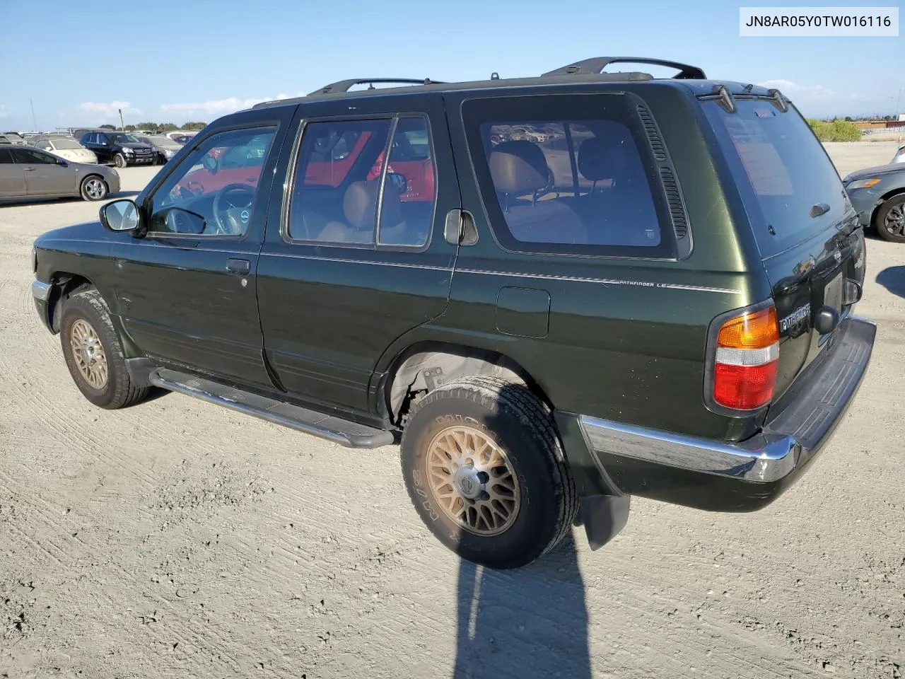 1996 Nissan Pathfinder Le VIN: JN8AR05Y0TW016116 Lot: 74121894