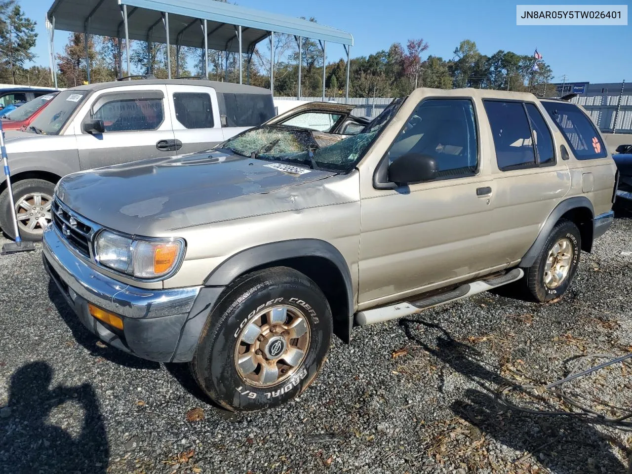 1996 Nissan Pathfinder Le VIN: JN8AR05Y5TW026401 Lot: 75238954