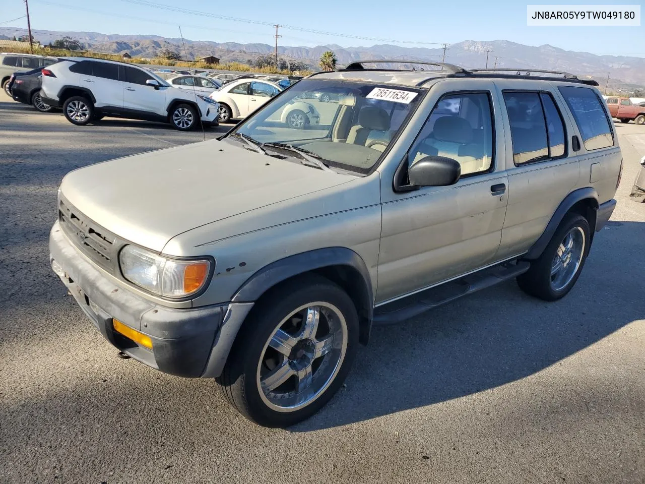 1996 Nissan Pathfinder Le VIN: JN8AR05Y9TW049180 Lot: 78511634