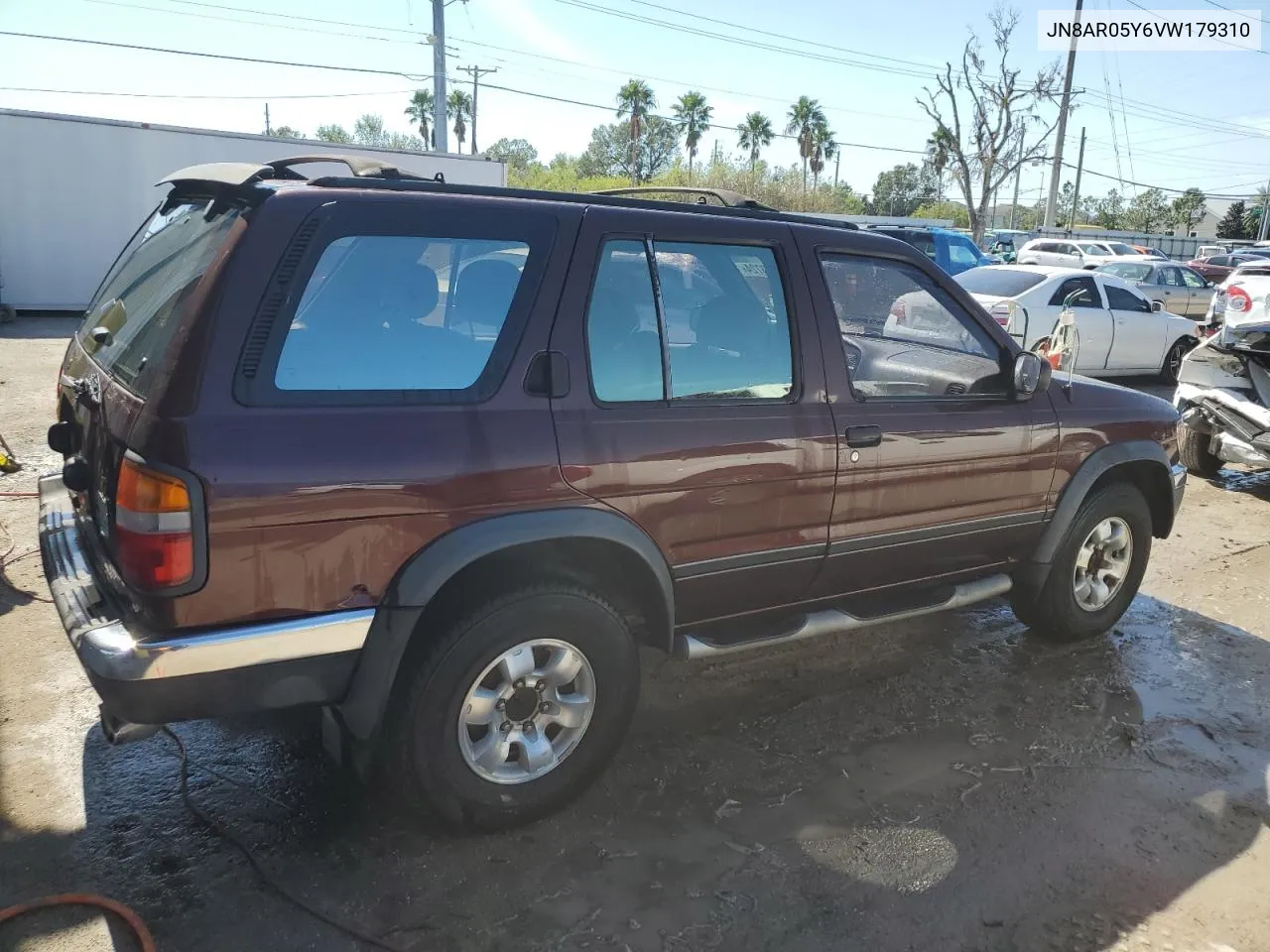 1997 Nissan Pathfinder Le VIN: JN8AR05Y6VW179310 Lot: 78073724