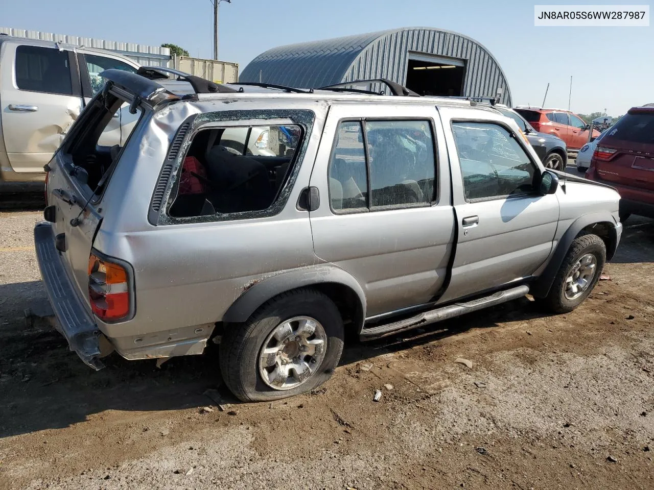 1998 Nissan Pathfinder Xe VIN: JN8AR05S6WW287987 Lot: 70244424