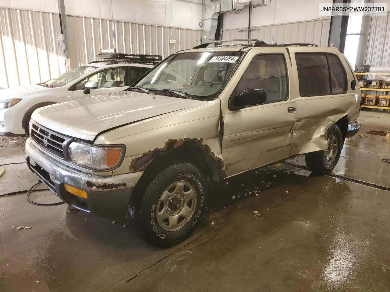 1998 Nissan Pathfinder Le VIN: JN8AR05Y2WW232781 Lot: 74384394