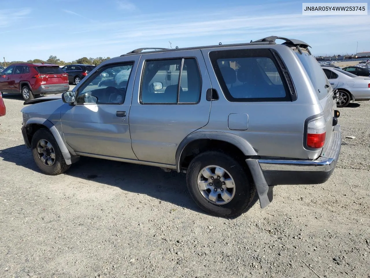 1998 Nissan Pathfinder Le VIN: JN8AR05Y4WW253745 Lot: 79138344