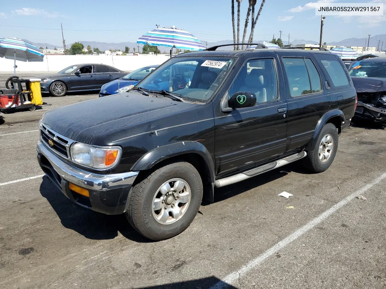 1999 Nissan Pathfinder Xe VIN: JN8AR05S2XW291567 Lot: 72562974