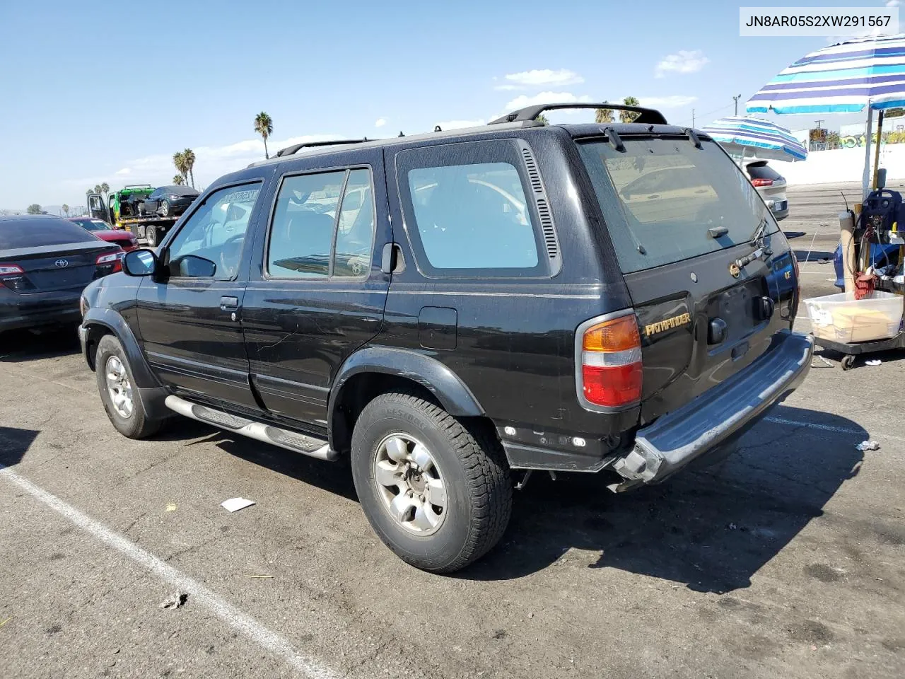 1999 Nissan Pathfinder Xe VIN: JN8AR05S2XW291567 Lot: 72562974