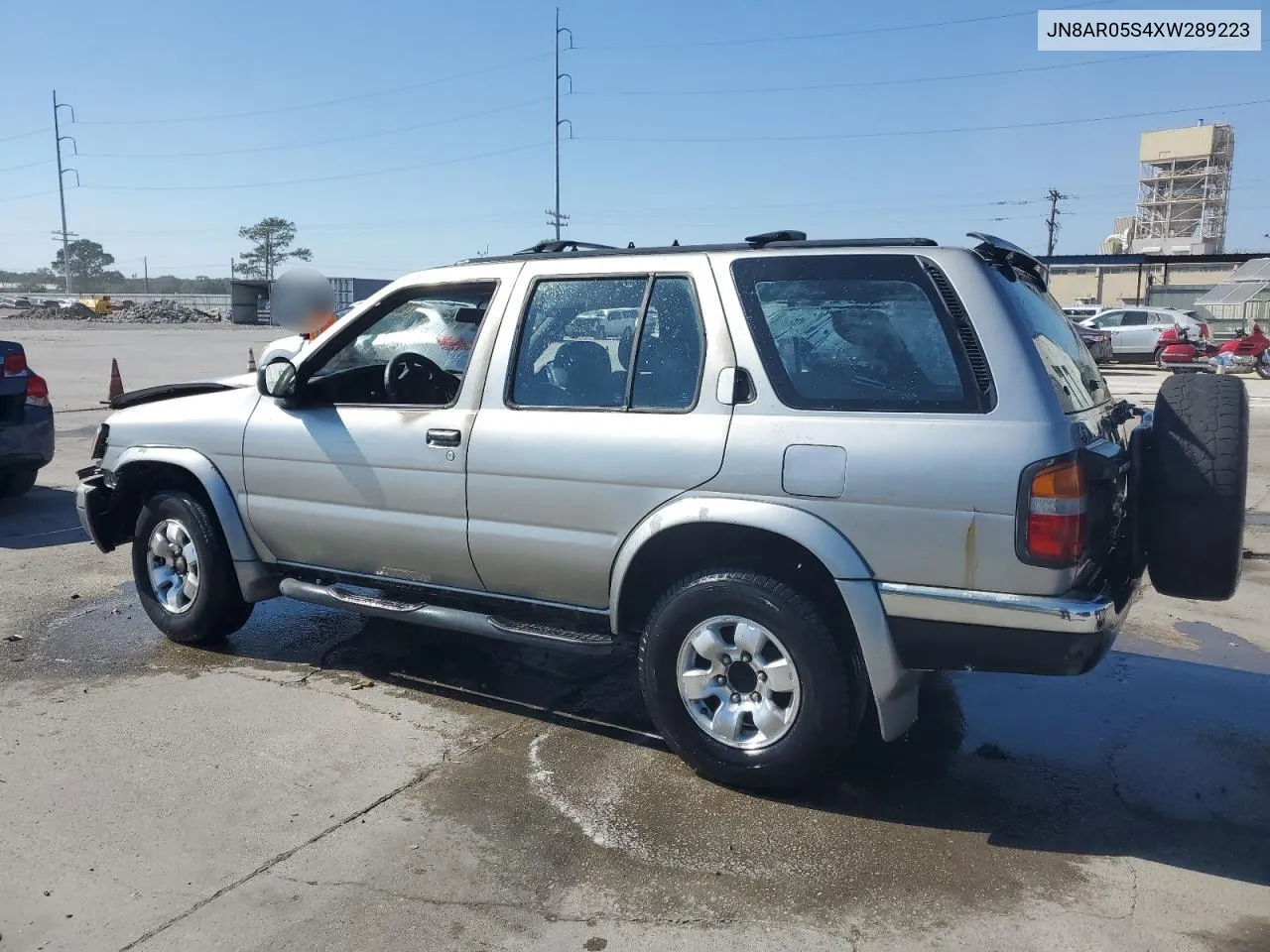 1999 Nissan Pathfinder Xe VIN: JN8AR05S4XW289223 Lot: 78004764