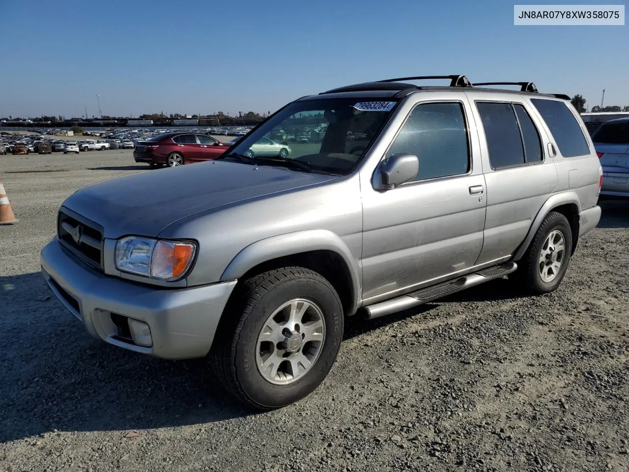 1999 Nissan Pathfinder Le VIN: JN8AR07Y8XW358075 Lot: 79963284