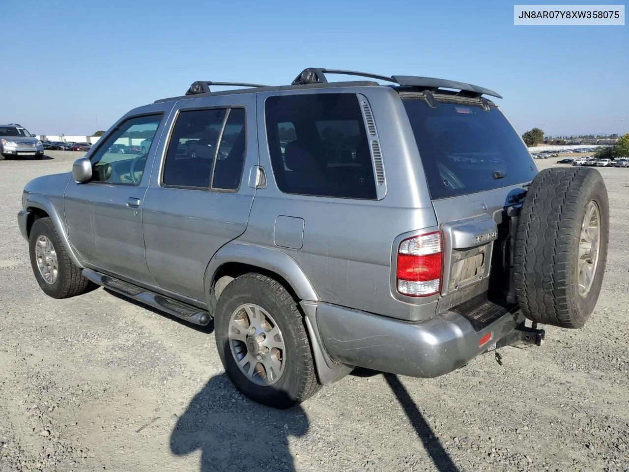 1999 Nissan Pathfinder Le VIN: JN8AR07Y8XW358075 Lot: 79963284