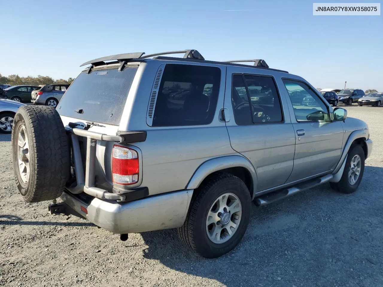 1999 Nissan Pathfinder Le VIN: JN8AR07Y8XW358075 Lot: 79963284