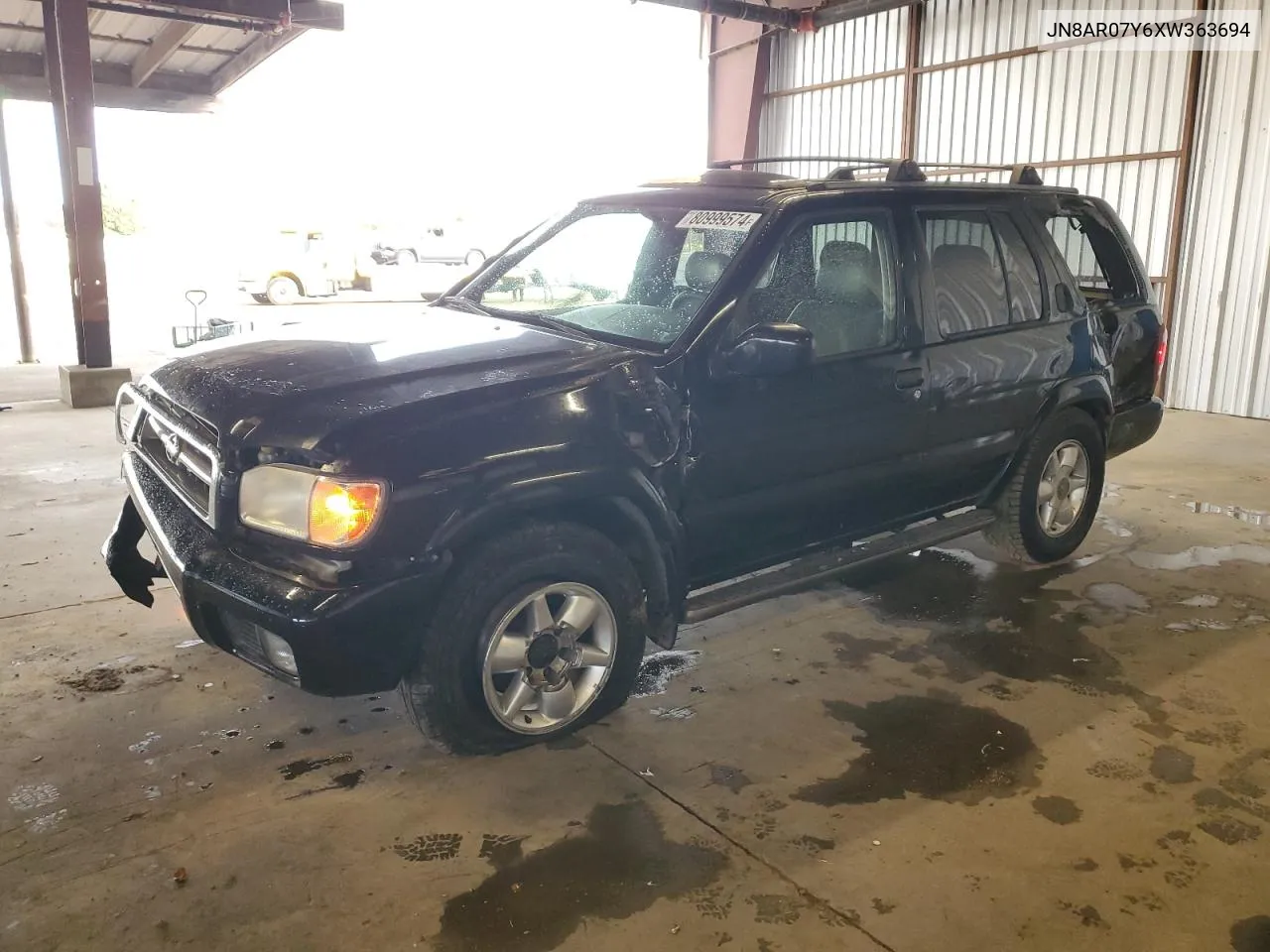 1999 Nissan Pathfinder Le VIN: JN8AR07Y6XW363694 Lot: 80999574