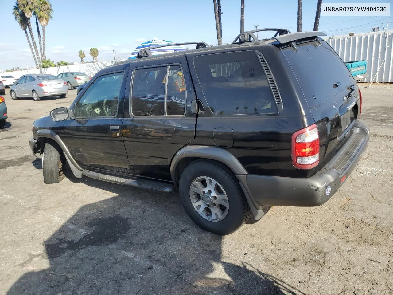 2000 Nissan Pathfinder Le VIN: JN8AR07S4YW404336 Lot: 71687364