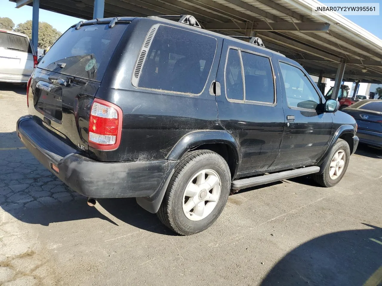 2000 Nissan Pathfinder Le VIN: JN8AR07Y2YW395561 Lot: 73256244