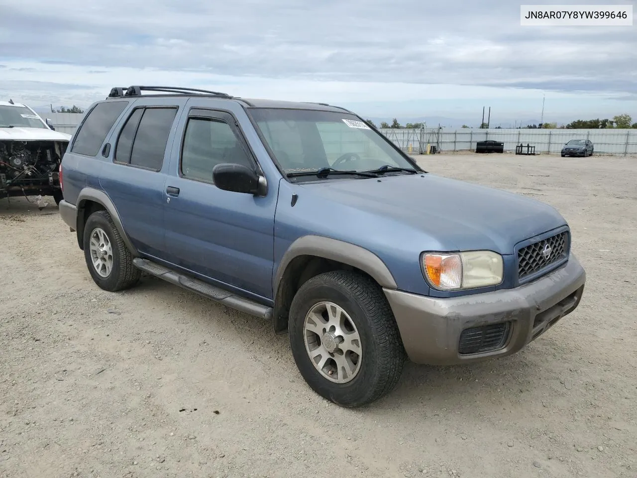 2000 Nissan Pathfinder Le VIN: JN8AR07Y8YW399646 Lot: 76625114