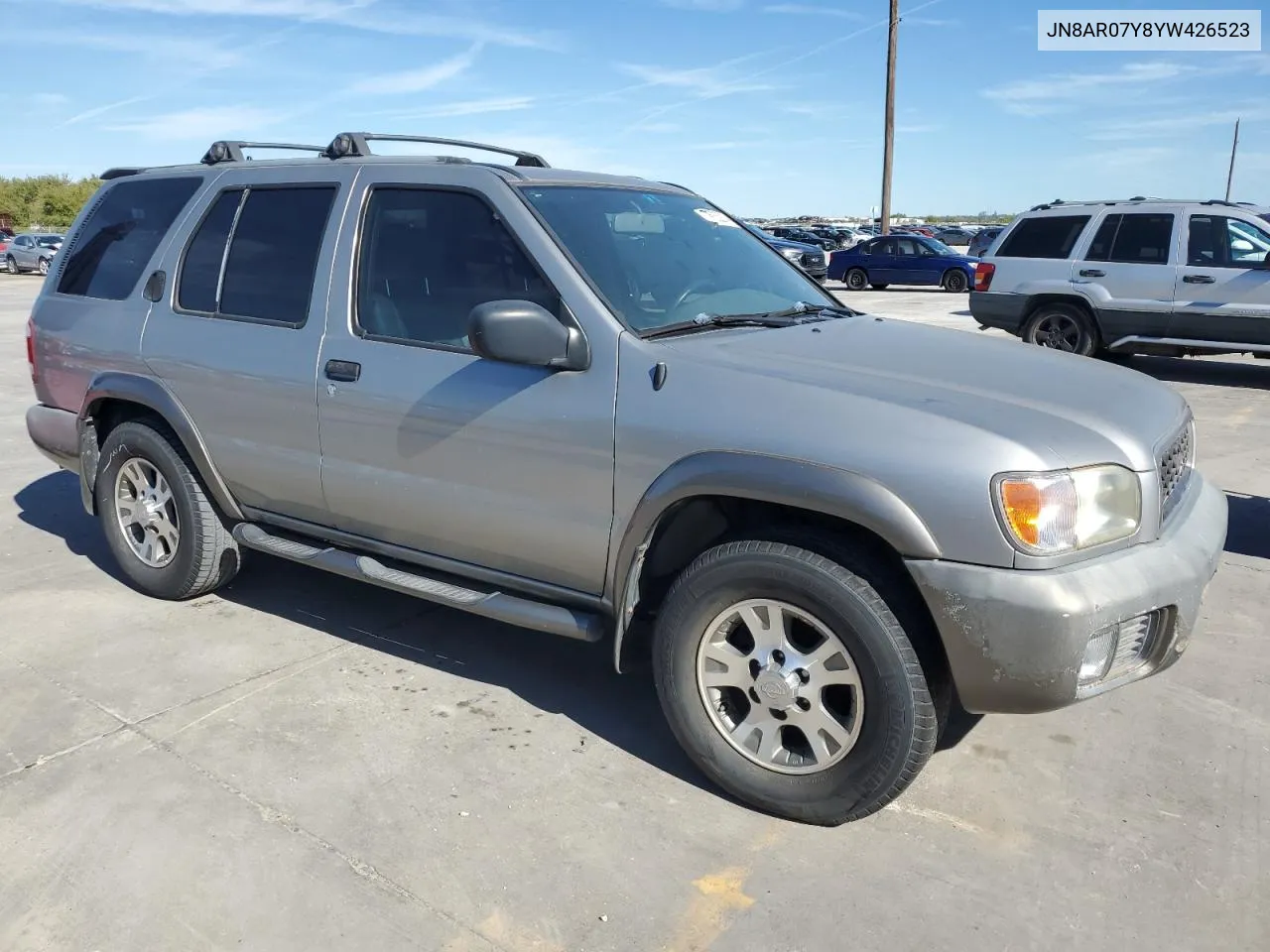 2000 Nissan Pathfinder Le VIN: JN8AR07Y8YW426523 Lot: 79533214