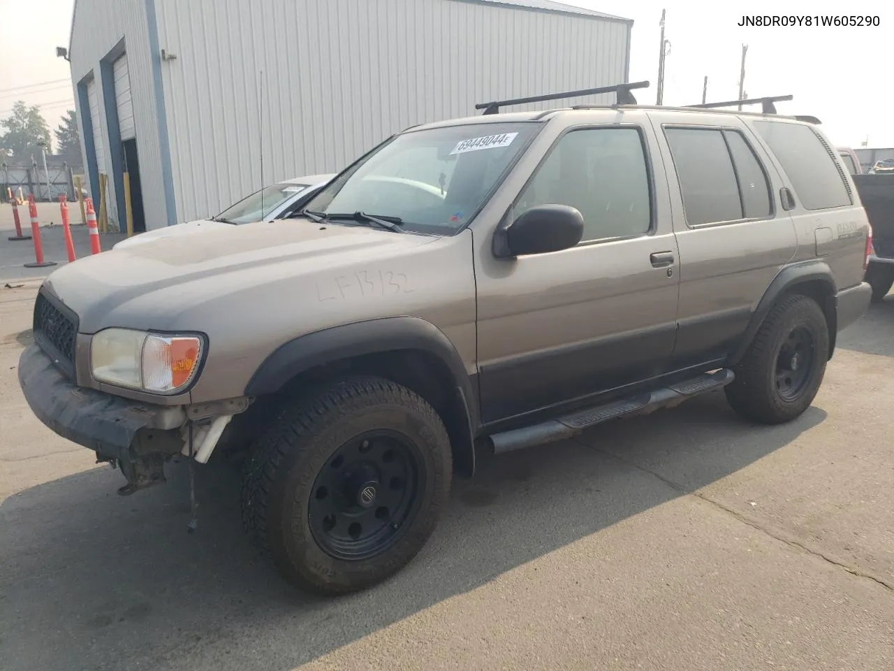 2001 Nissan Pathfinder Le VIN: JN8DR09Y81W605290 Lot: 69449044