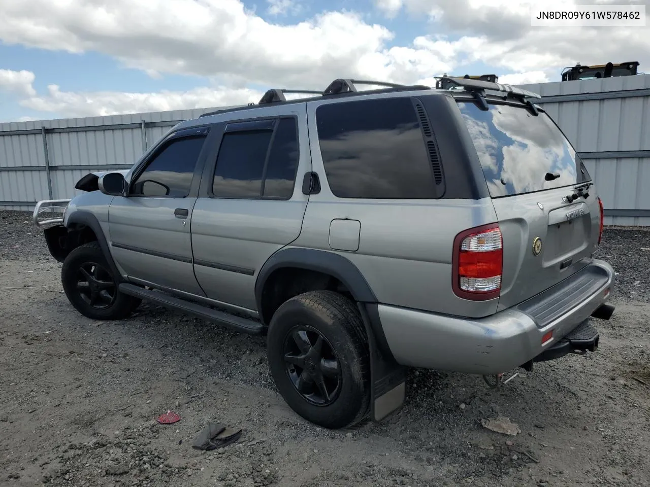 2001 Nissan Pathfinder Le VIN: JN8DR09Y61W578462 Lot: 69561134