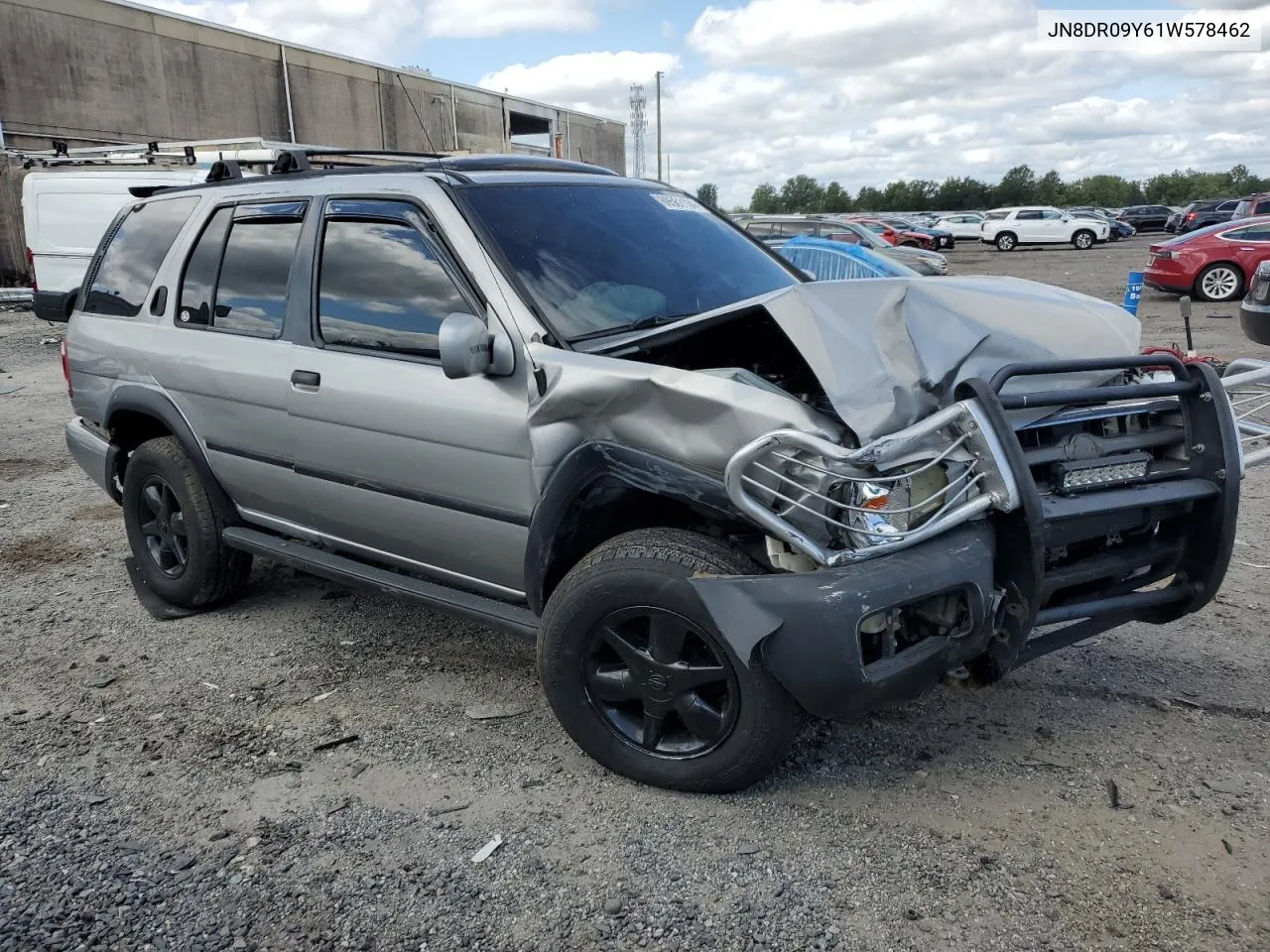 2001 Nissan Pathfinder Le VIN: JN8DR09Y61W578462 Lot: 69561134