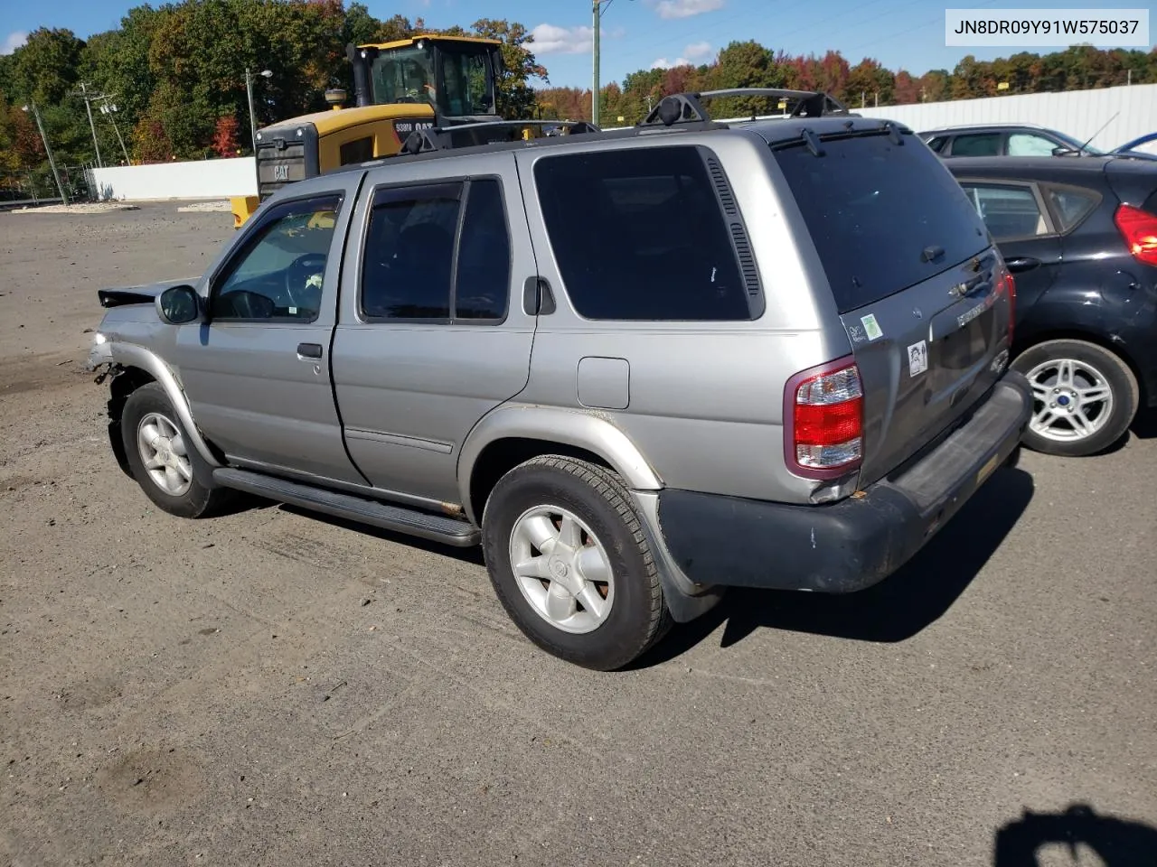 2001 Nissan Pathfinder Le VIN: JN8DR09Y91W575037 Lot: 76046594