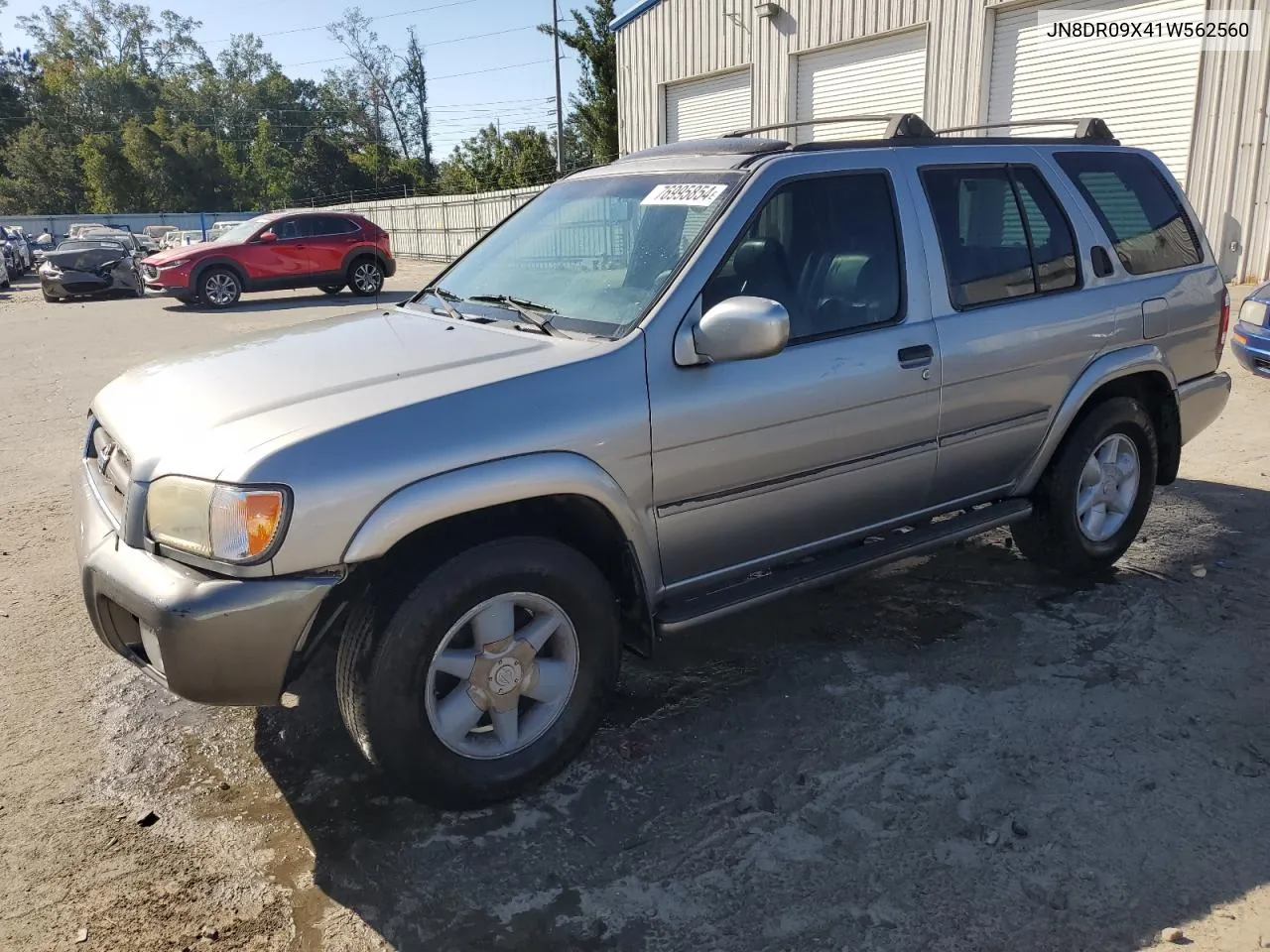 2001 Nissan Pathfinder Le VIN: JN8DR09X41W562560 Lot: 76995854