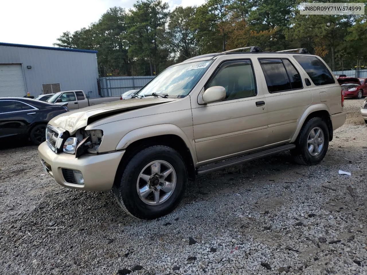 JN8DR09Y71W574999 2001 Nissan Pathfinder Le