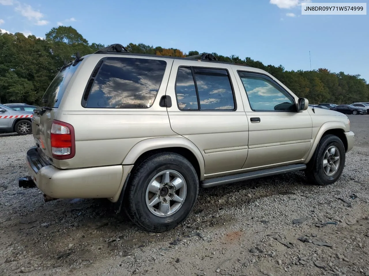 JN8DR09Y71W574999 2001 Nissan Pathfinder Le