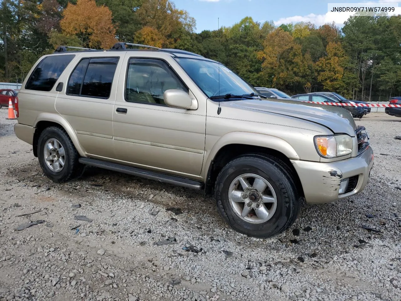 JN8DR09Y71W574999 2001 Nissan Pathfinder Le