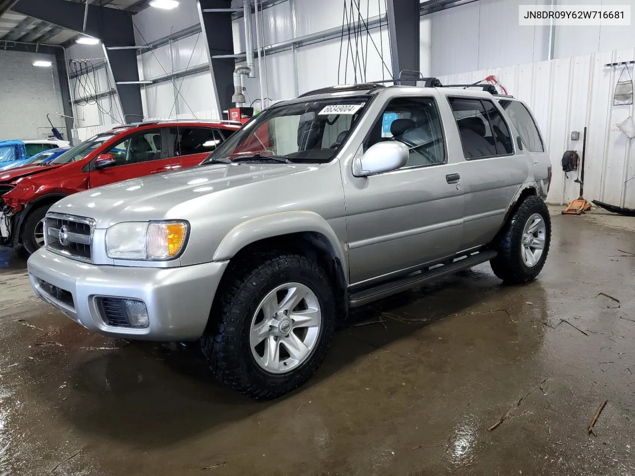 2002 Nissan Pathfinder Le VIN: JN8DR09Y62W716681 Lot: 66349004