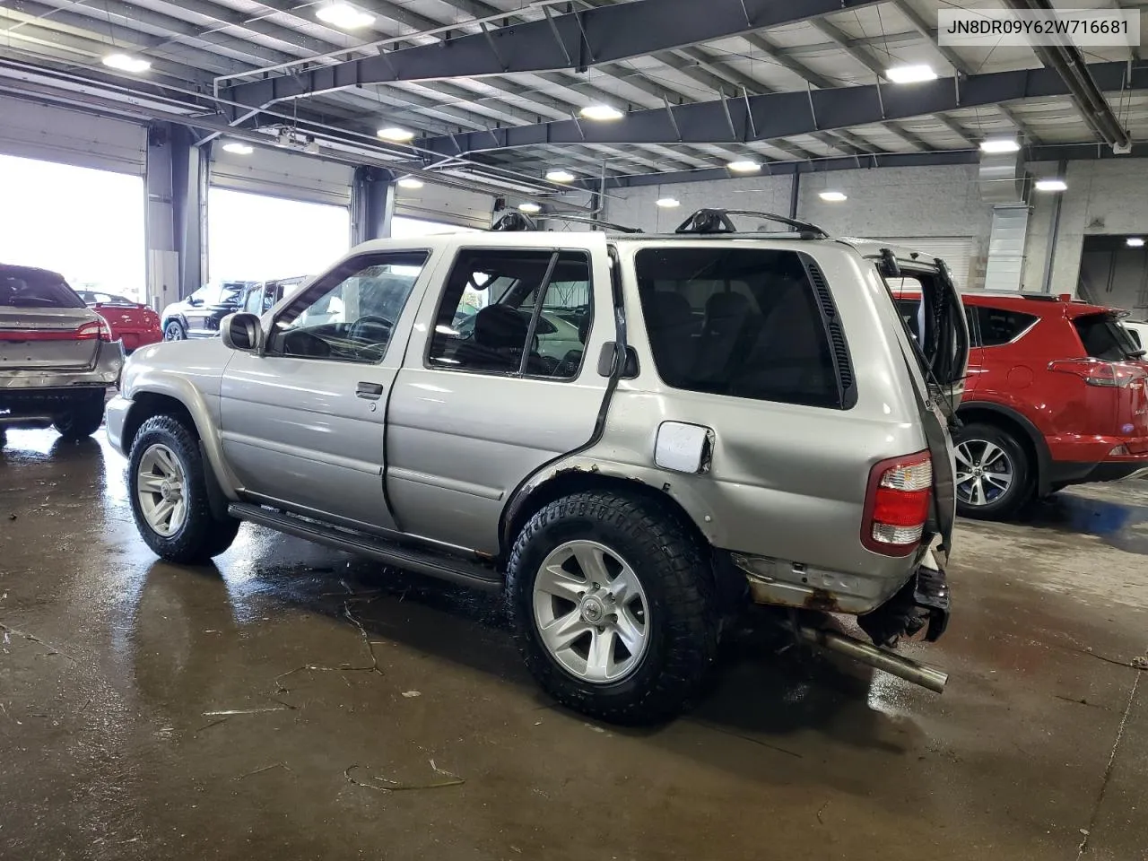 2002 Nissan Pathfinder Le VIN: JN8DR09Y62W716681 Lot: 66349004