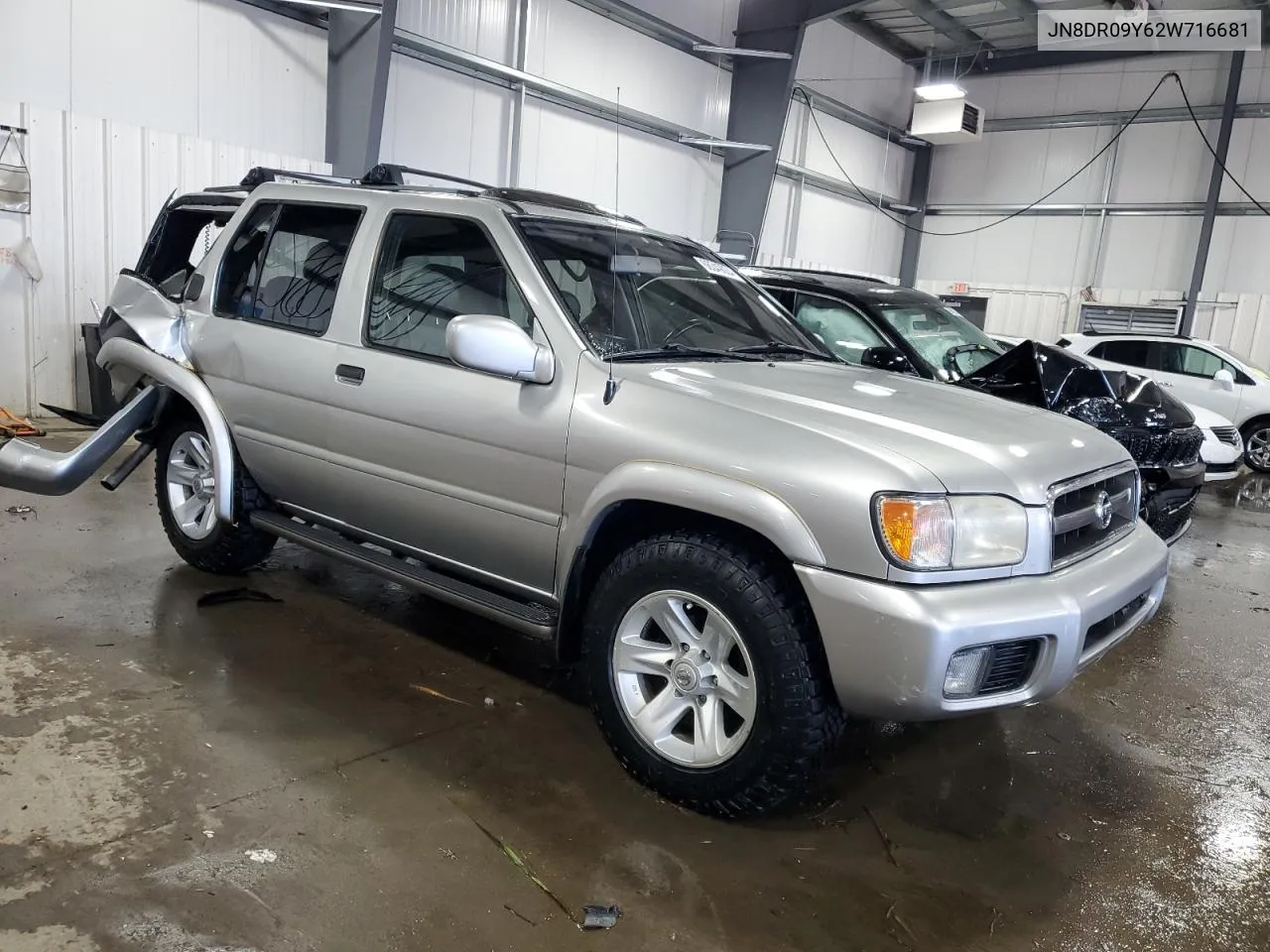 2002 Nissan Pathfinder Le VIN: JN8DR09Y62W716681 Lot: 66349004