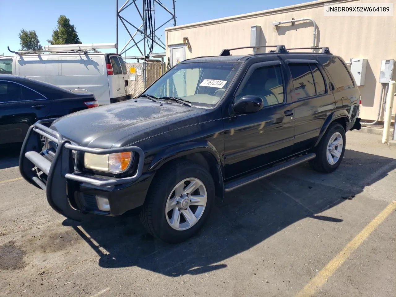 2002 Nissan Pathfinder Le VIN: JN8DR09X52W664189 Lot: 71672344