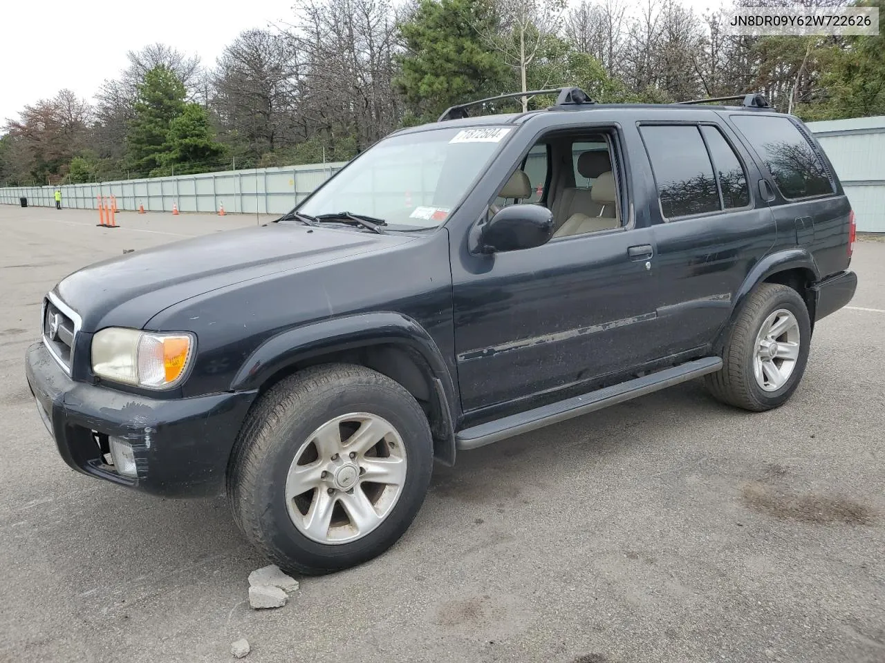 2002 Nissan Pathfinder Le VIN: JN8DR09Y62W722626 Lot: 71872504