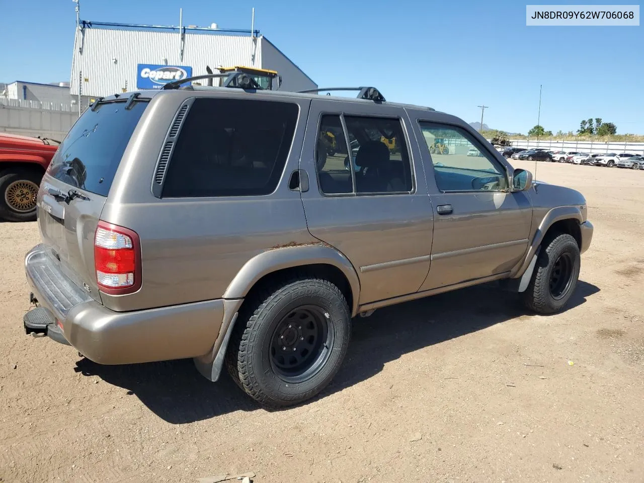 2002 Nissan Pathfinder Le VIN: JN8DR09Y62W706068 Lot: 72719774