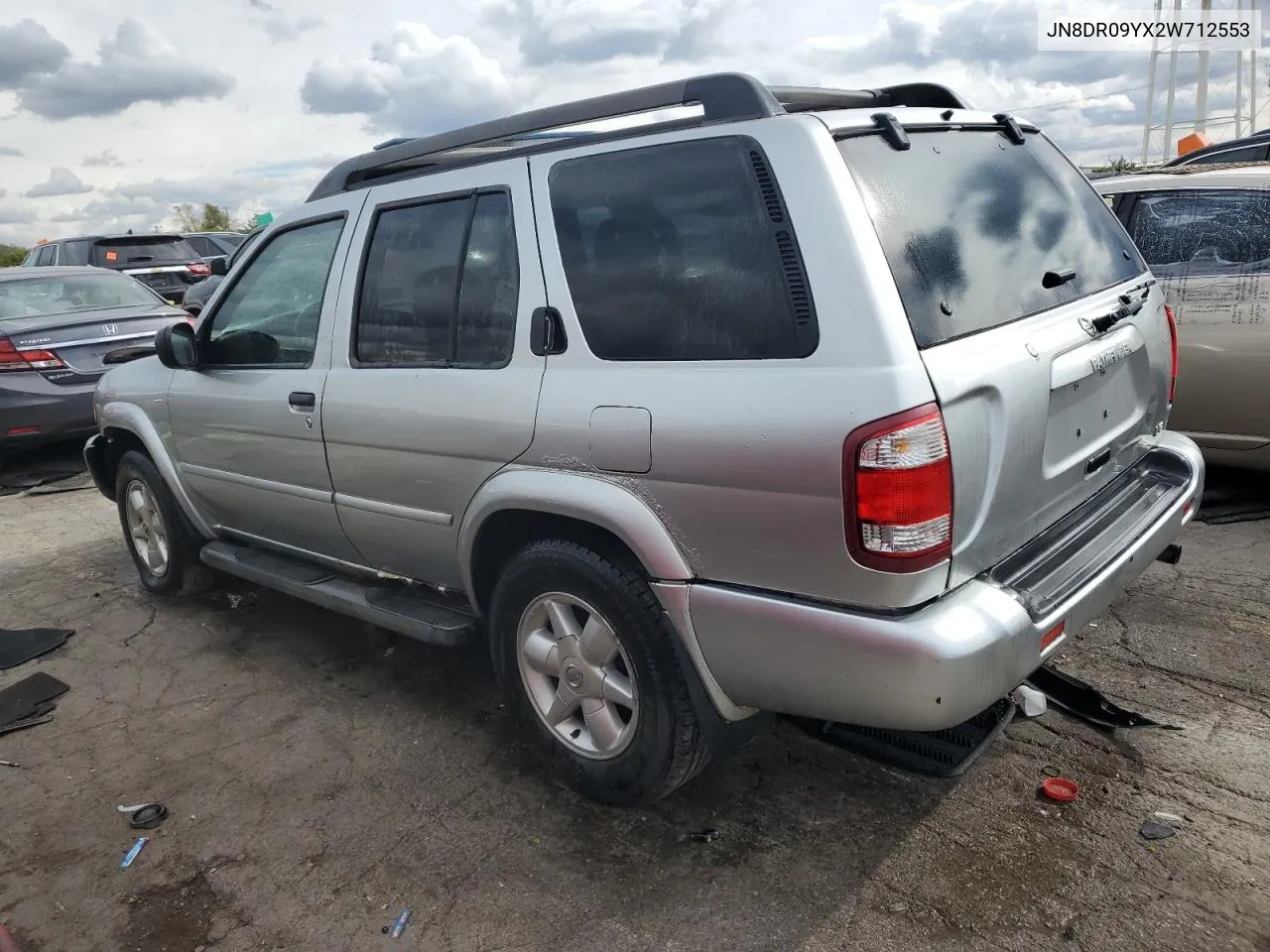 2002 Nissan Pathfinder Le VIN: JN8DR09YX2W712553 Lot: 75733774