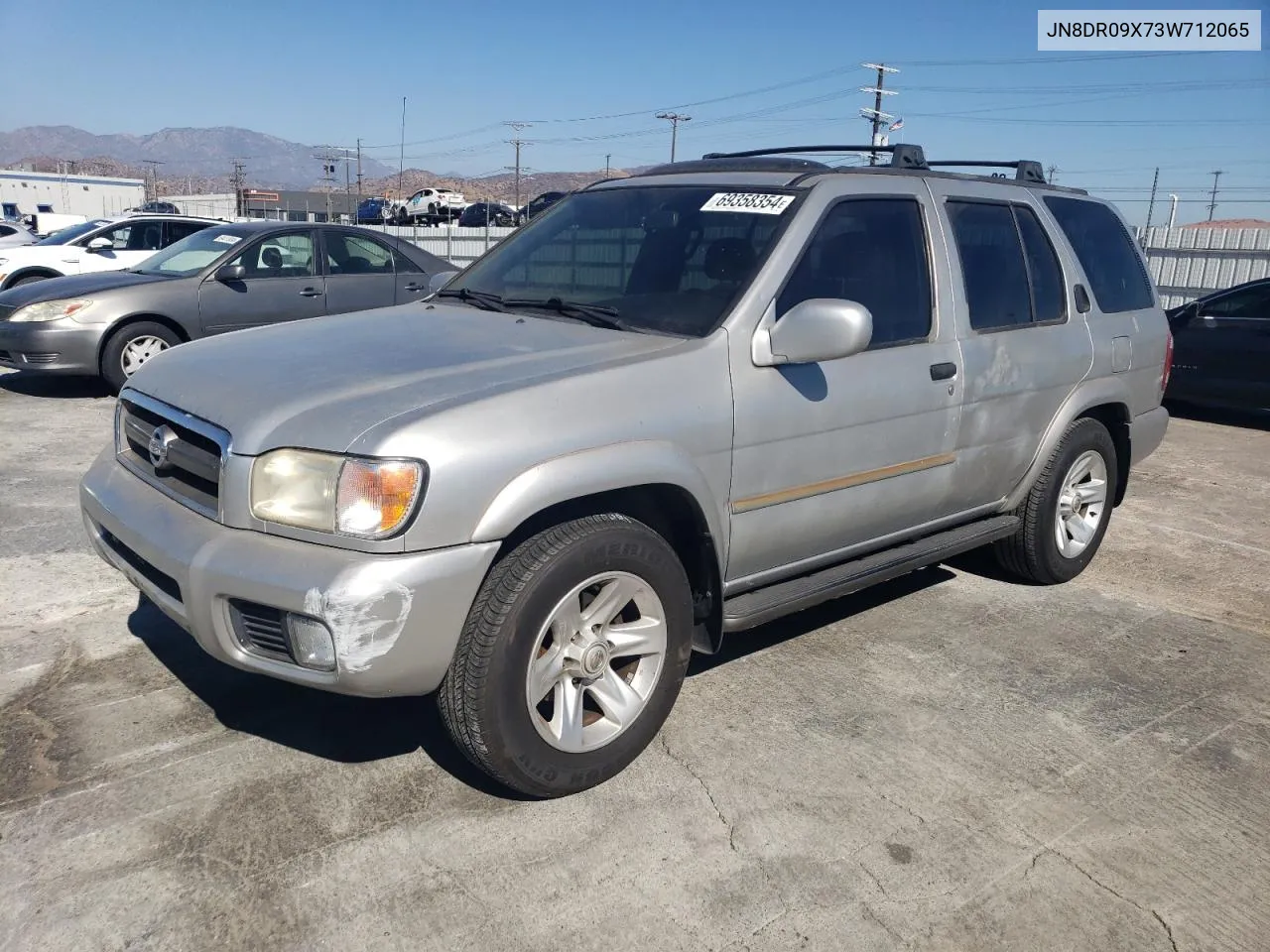 2003 Nissan Pathfinder Le VIN: JN8DR09X73W712065 Lot: 69358354