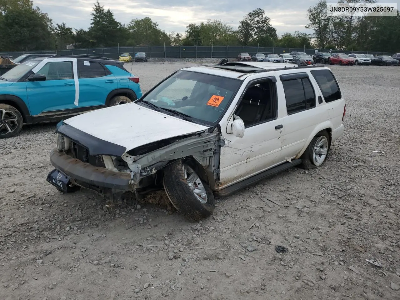 2003 Nissan Pathfinder Le VIN: JN8DR09Y53W825697 Lot: 73520514