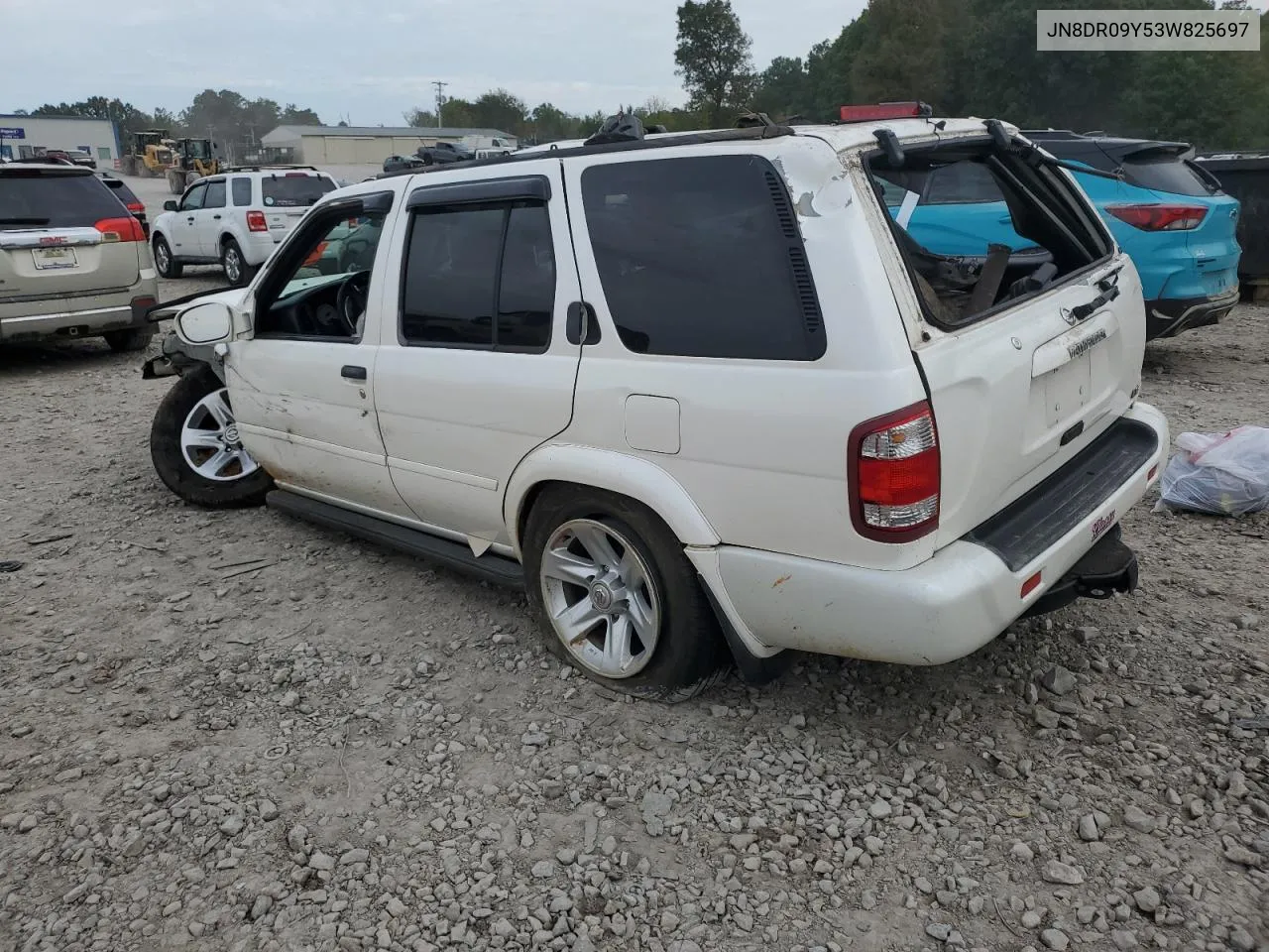 2003 Nissan Pathfinder Le VIN: JN8DR09Y53W825697 Lot: 73520514