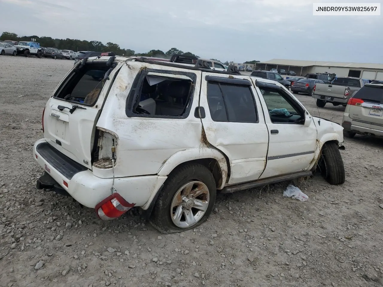 2003 Nissan Pathfinder Le VIN: JN8DR09Y53W825697 Lot: 73520514